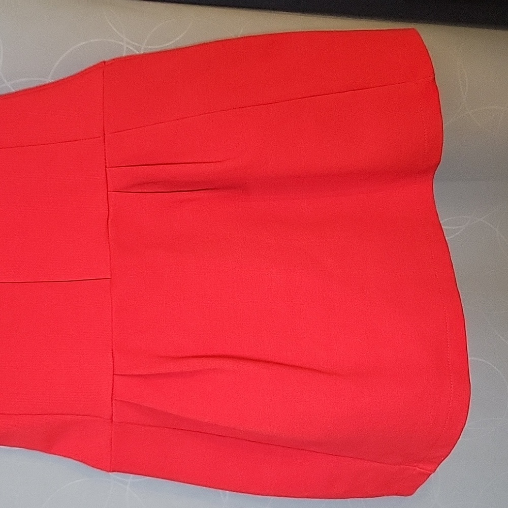 Zara Basic Evening Collection Women’s Red Sleevel… - image 7